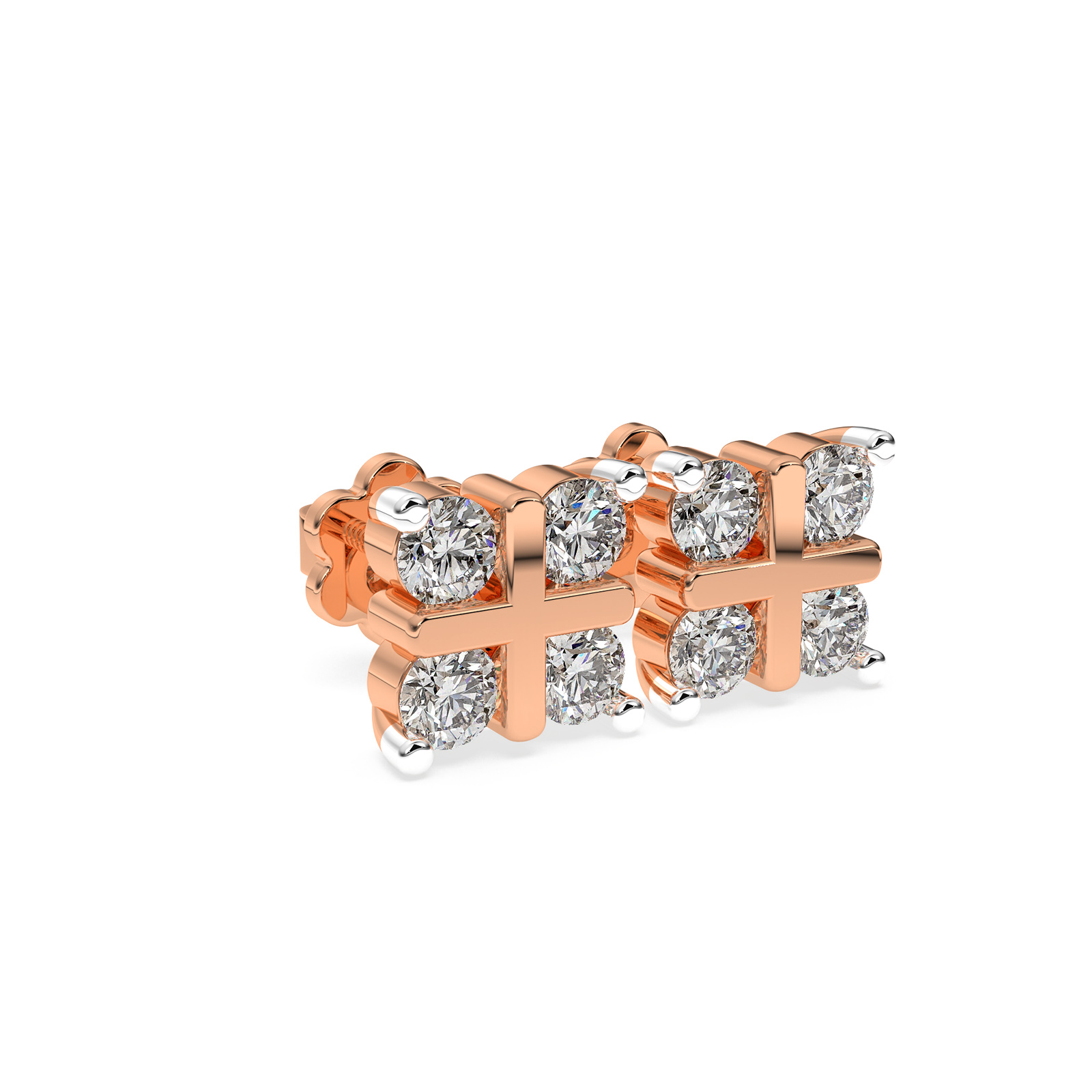 DIAMOND EARRING 18CT
