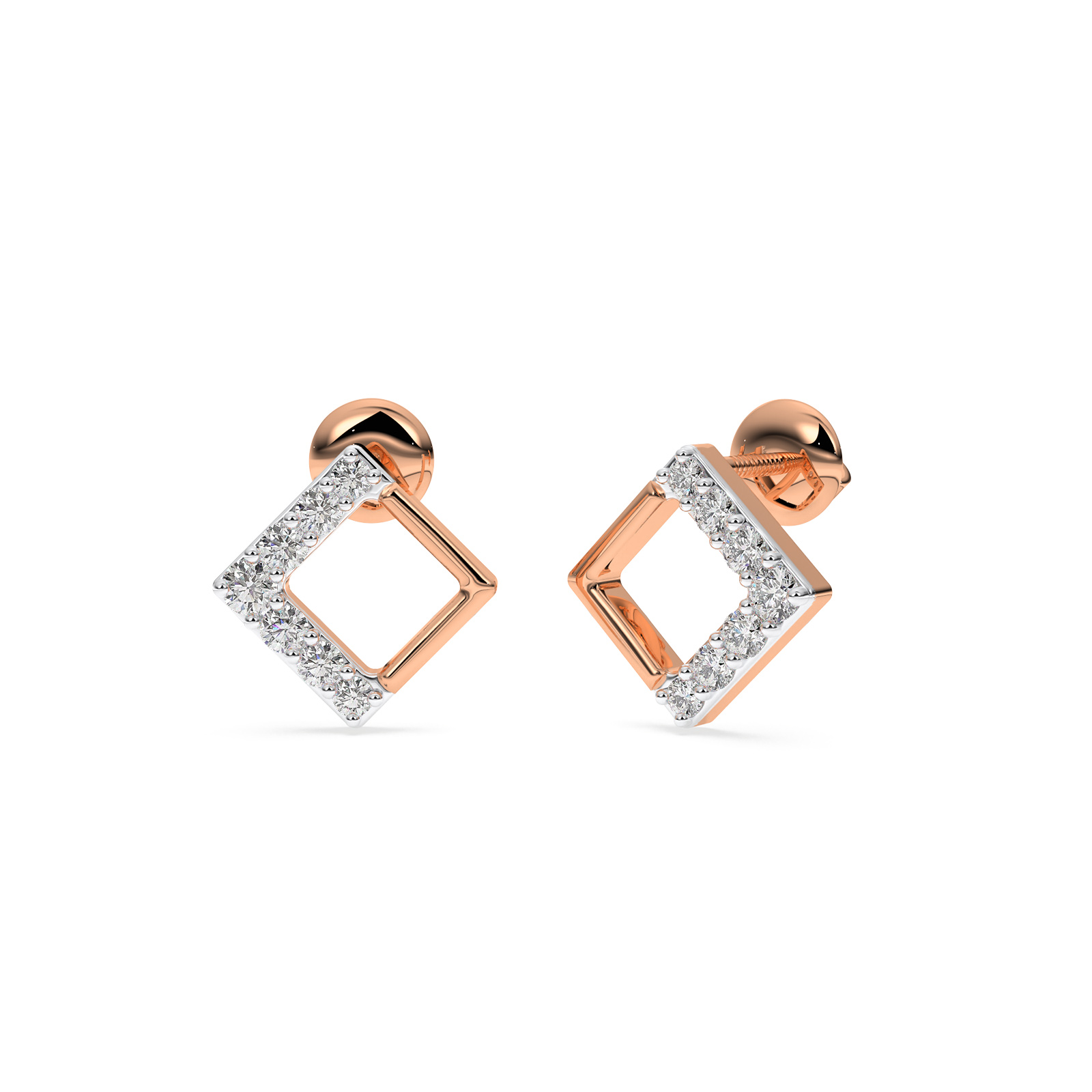 DIAMOND EARRING 18CT