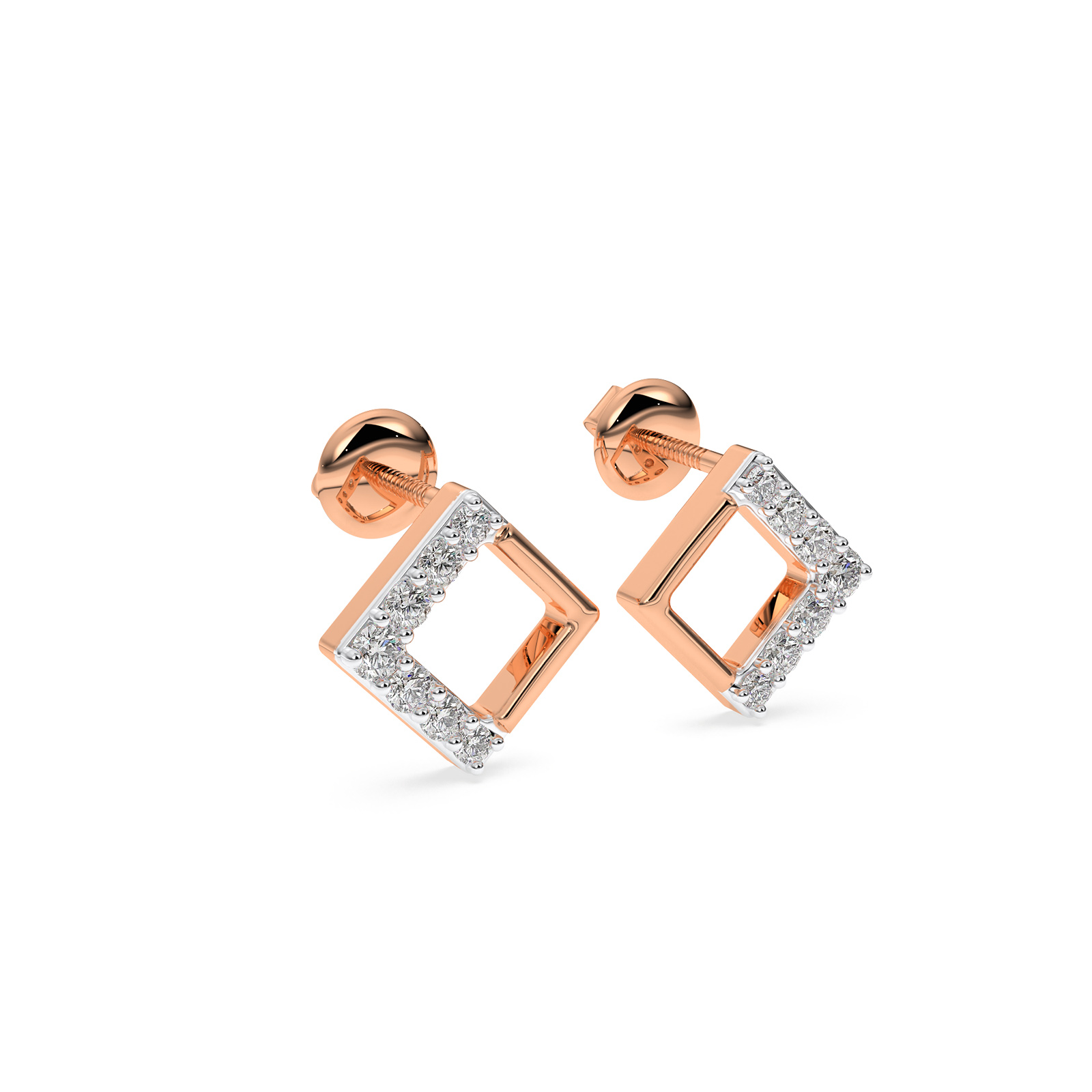 DIAMOND EARRING 18CT