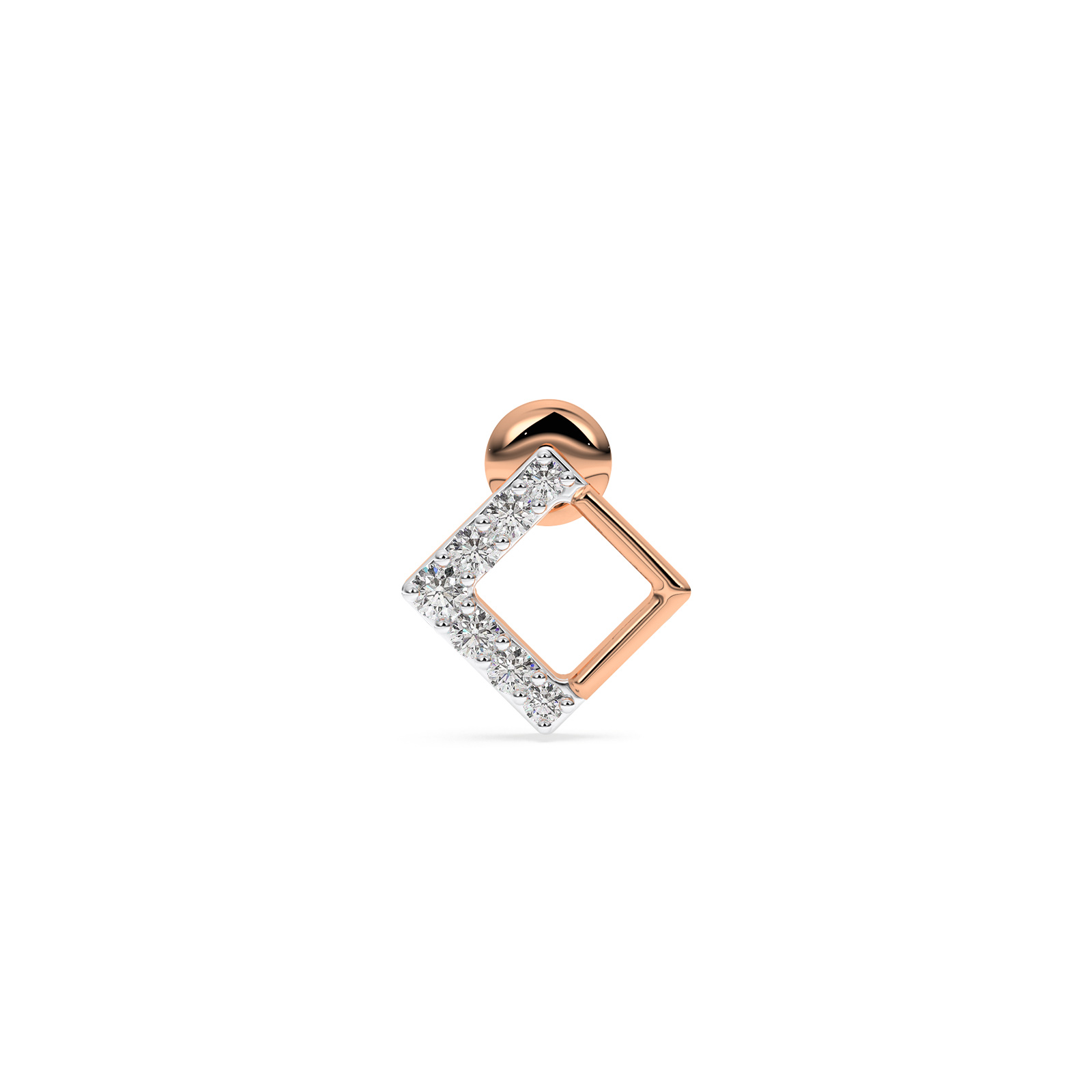 DIAMOND EARRING 18CT