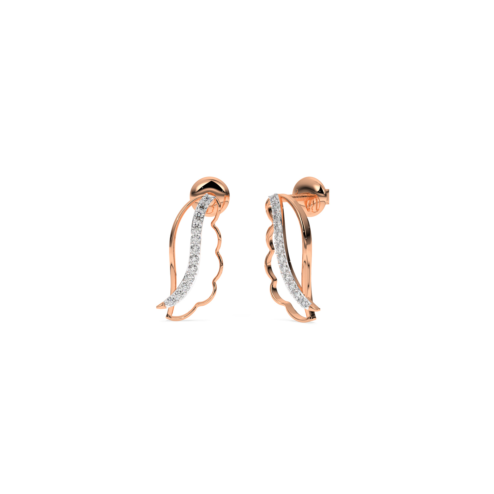 DIAMOND EARRING 18CT