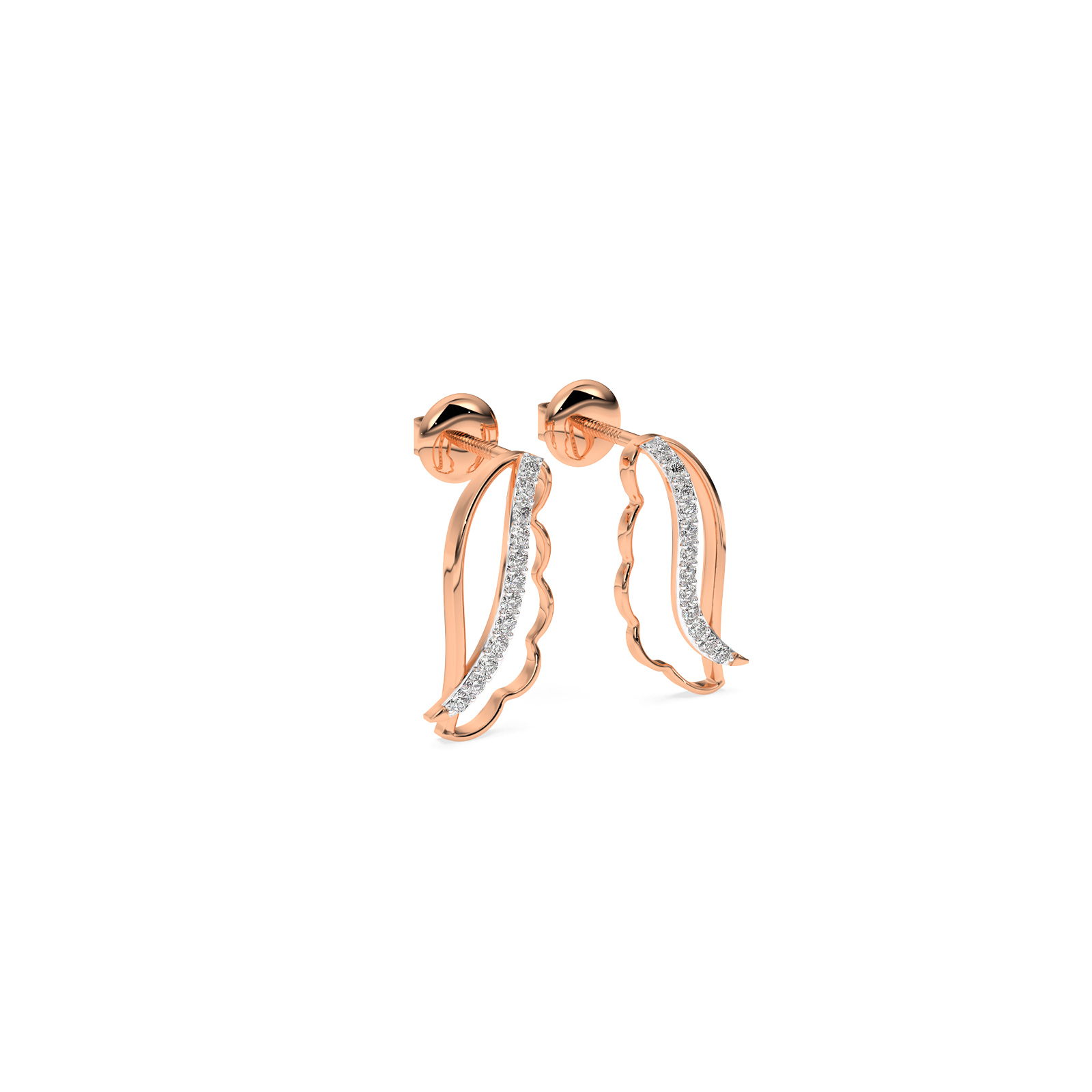 DIAMOND EARRING 18CT