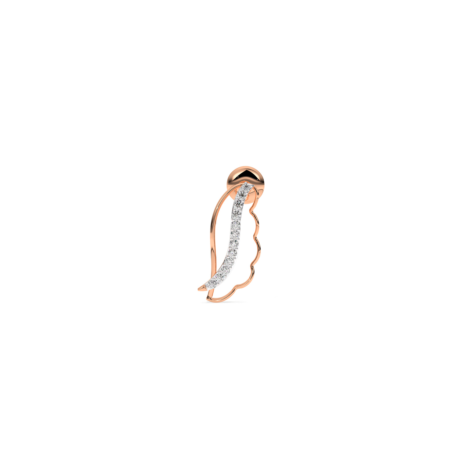 DIAMOND EARRING 18CT