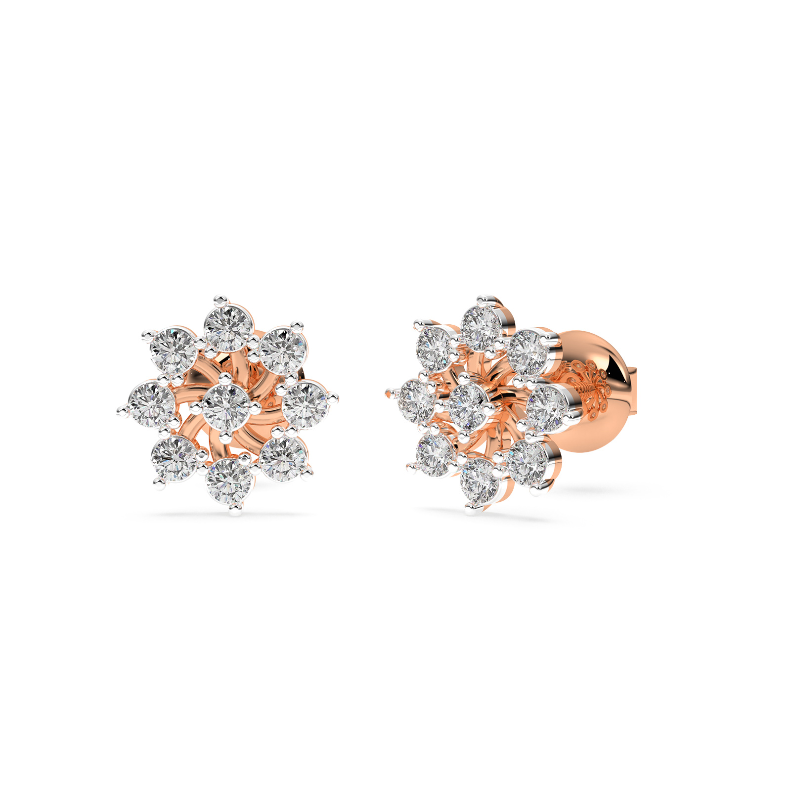 DIAMOND EARRING 18CT