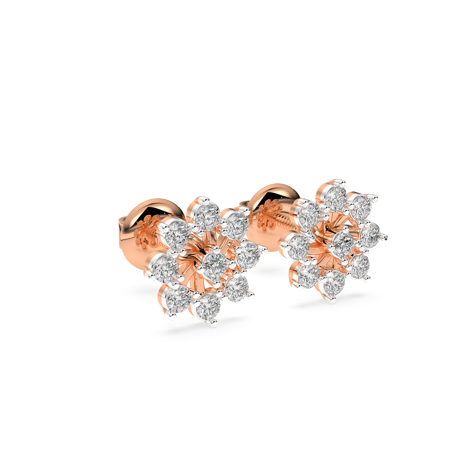 DIAMOND EARRING 18CT
