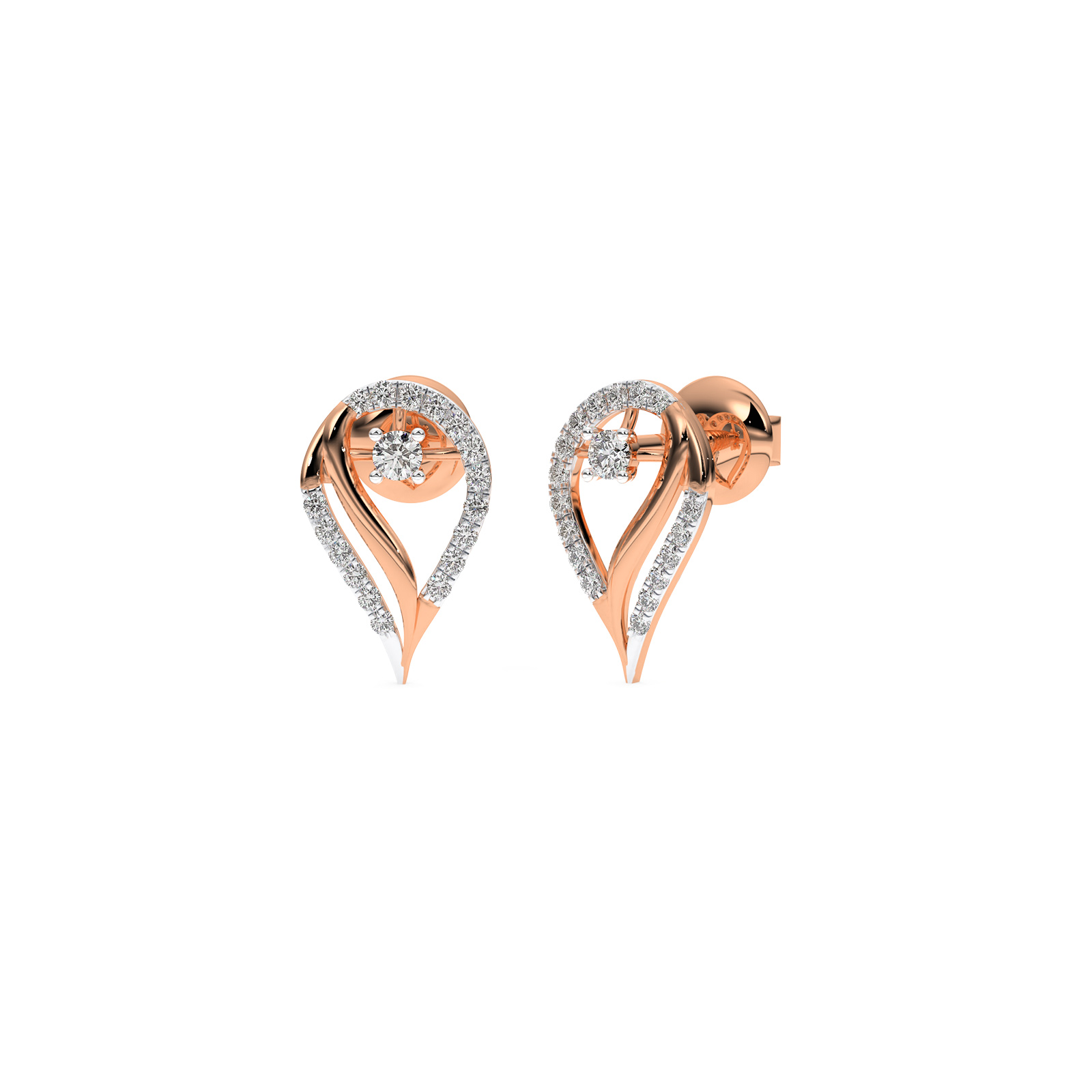 DIAMOND EARRING 18CT