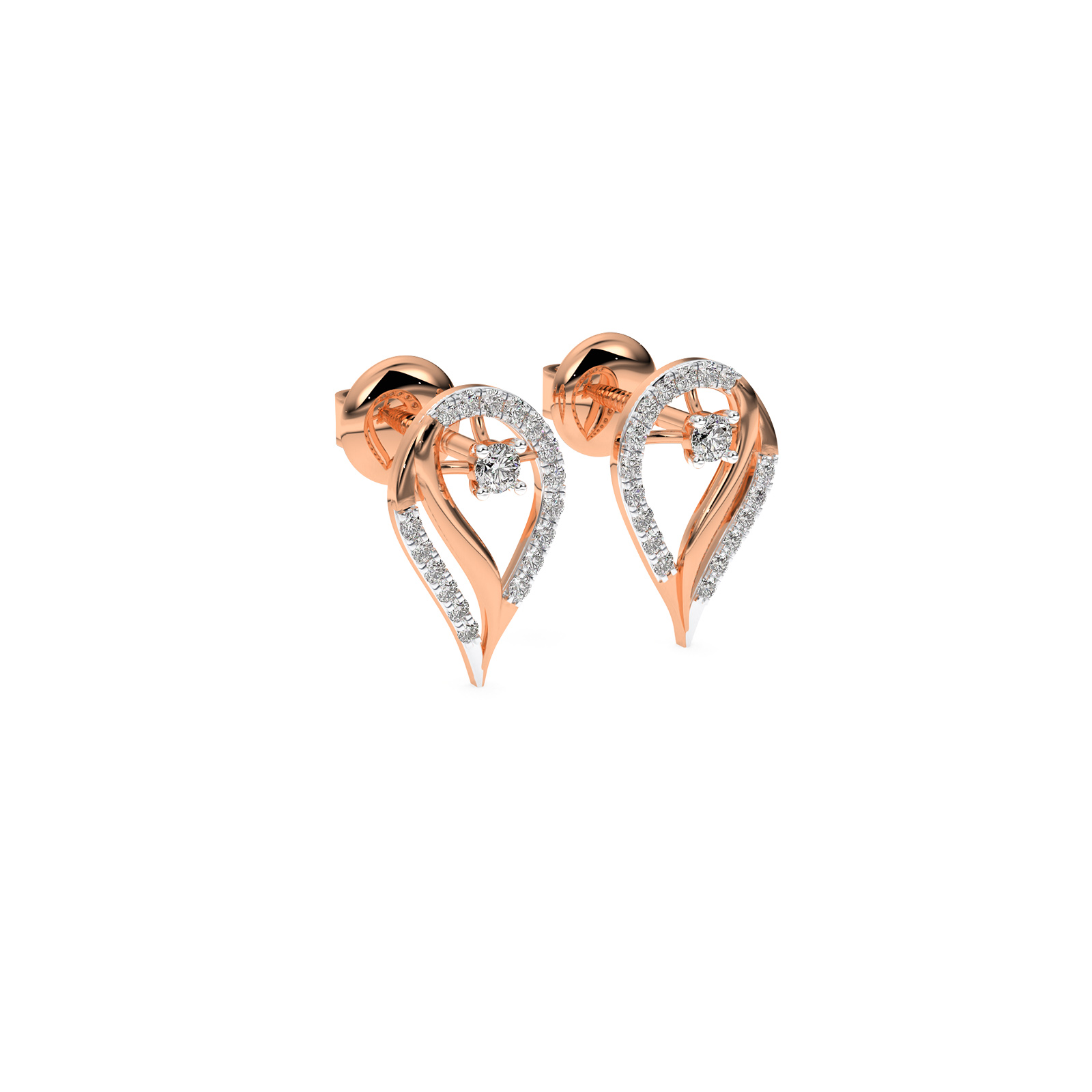 DIAMOND EARRING 18CT