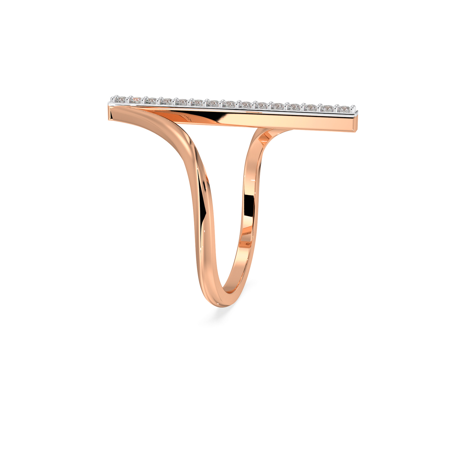 DIAMOND LADIES RING 18CT