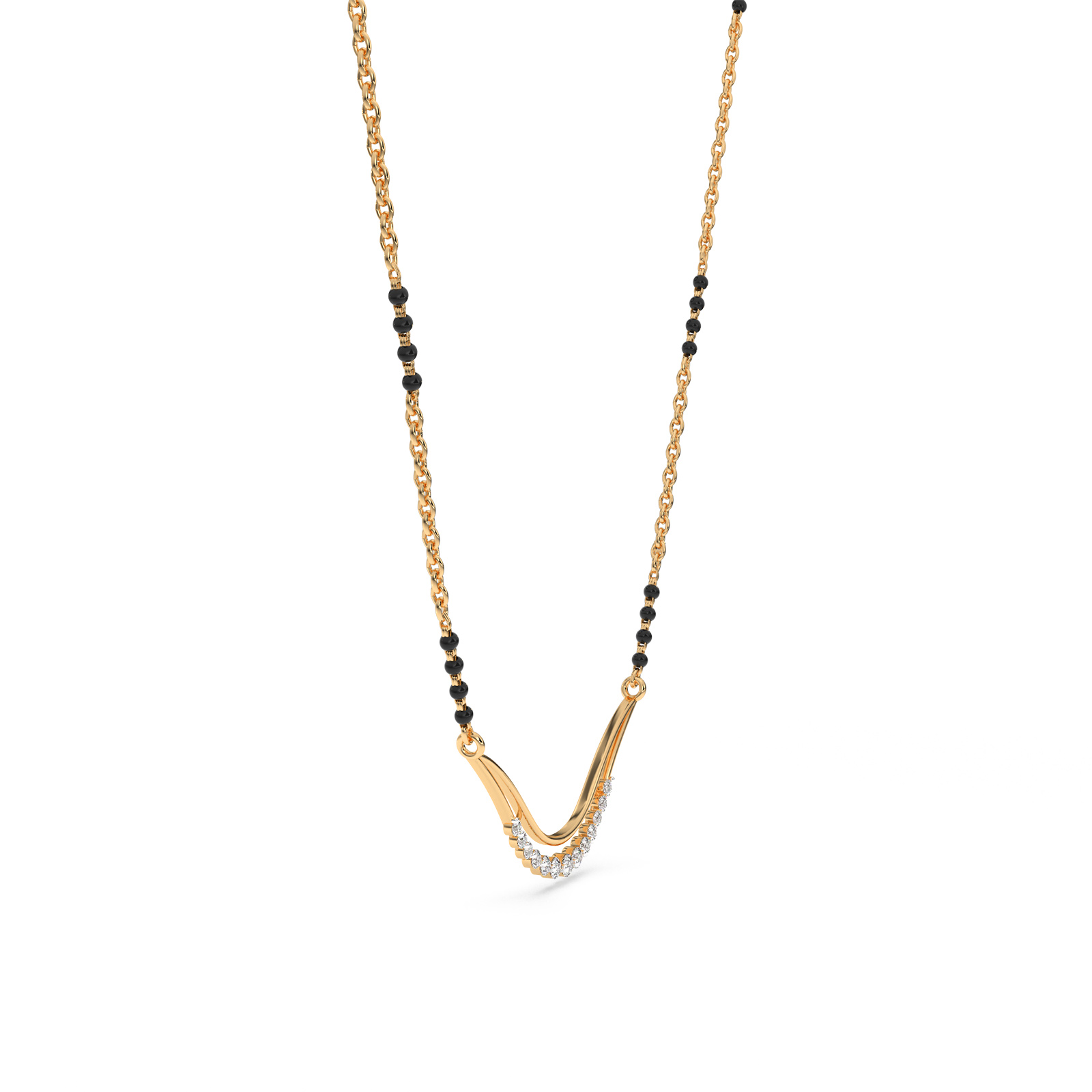 DIAMOND MS PENDANT 18CT
