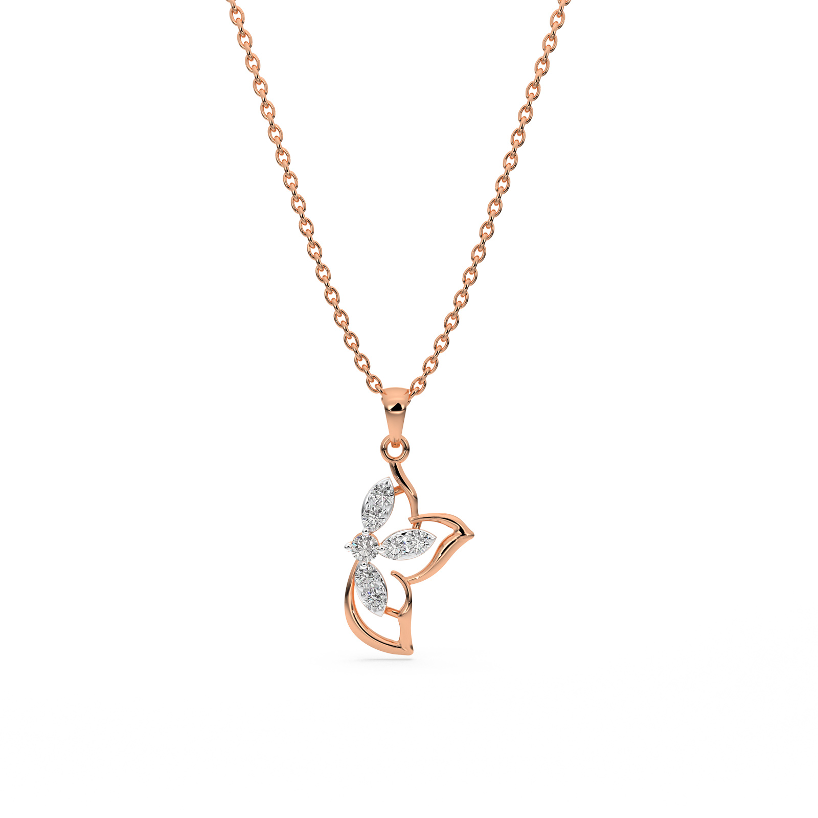 DIAMOND PENDANT 14CT