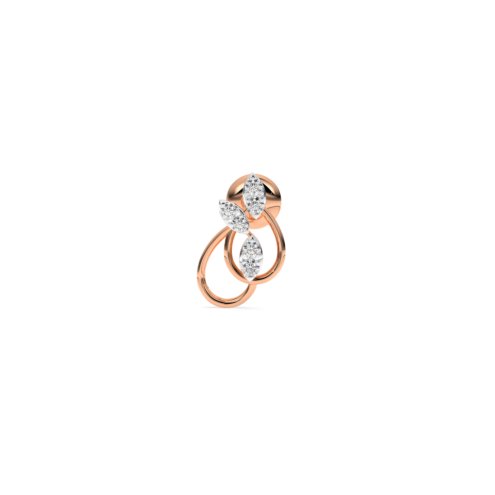 DIAMOND PENDANT ER 14CT
