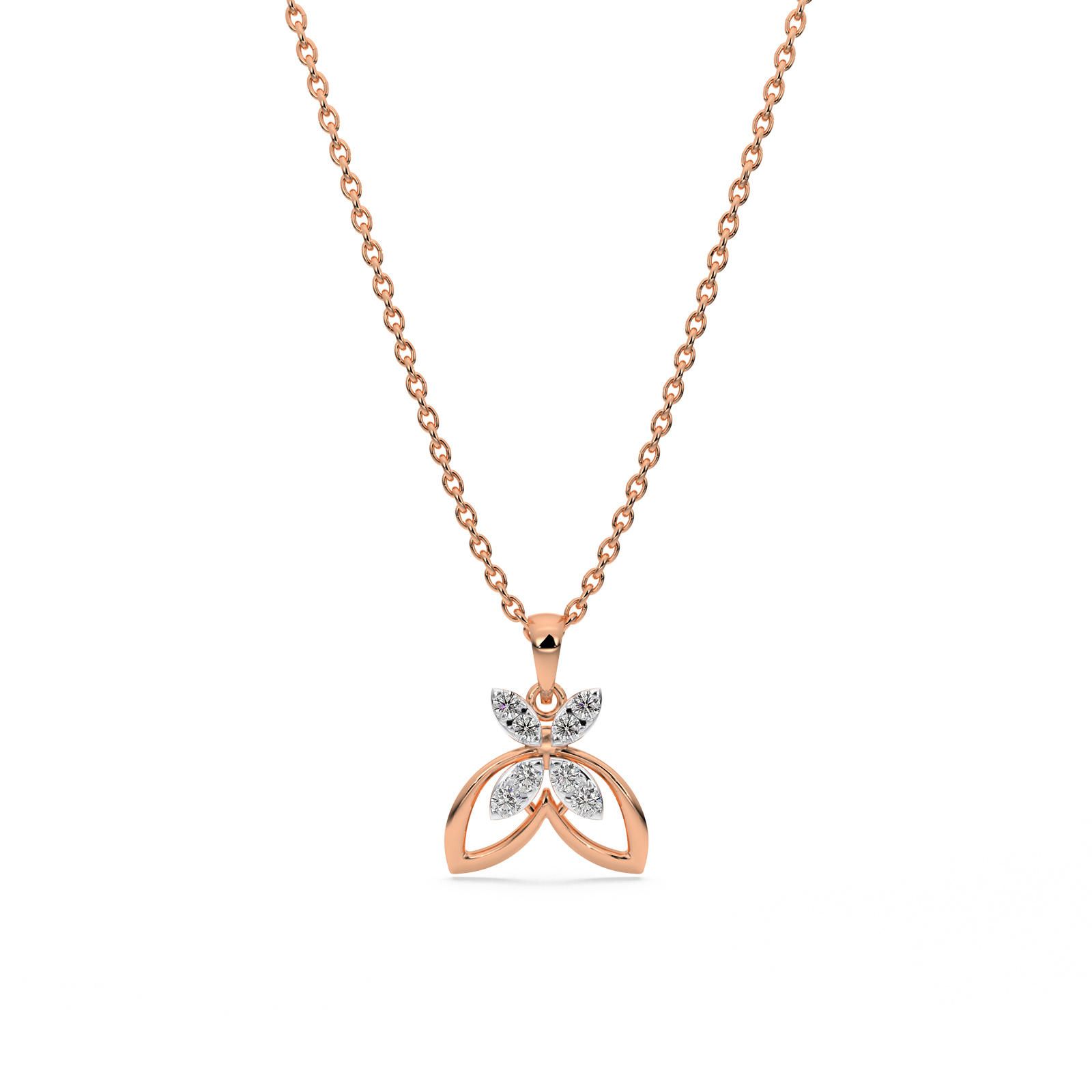 DIAMOND PENDANT 14CT