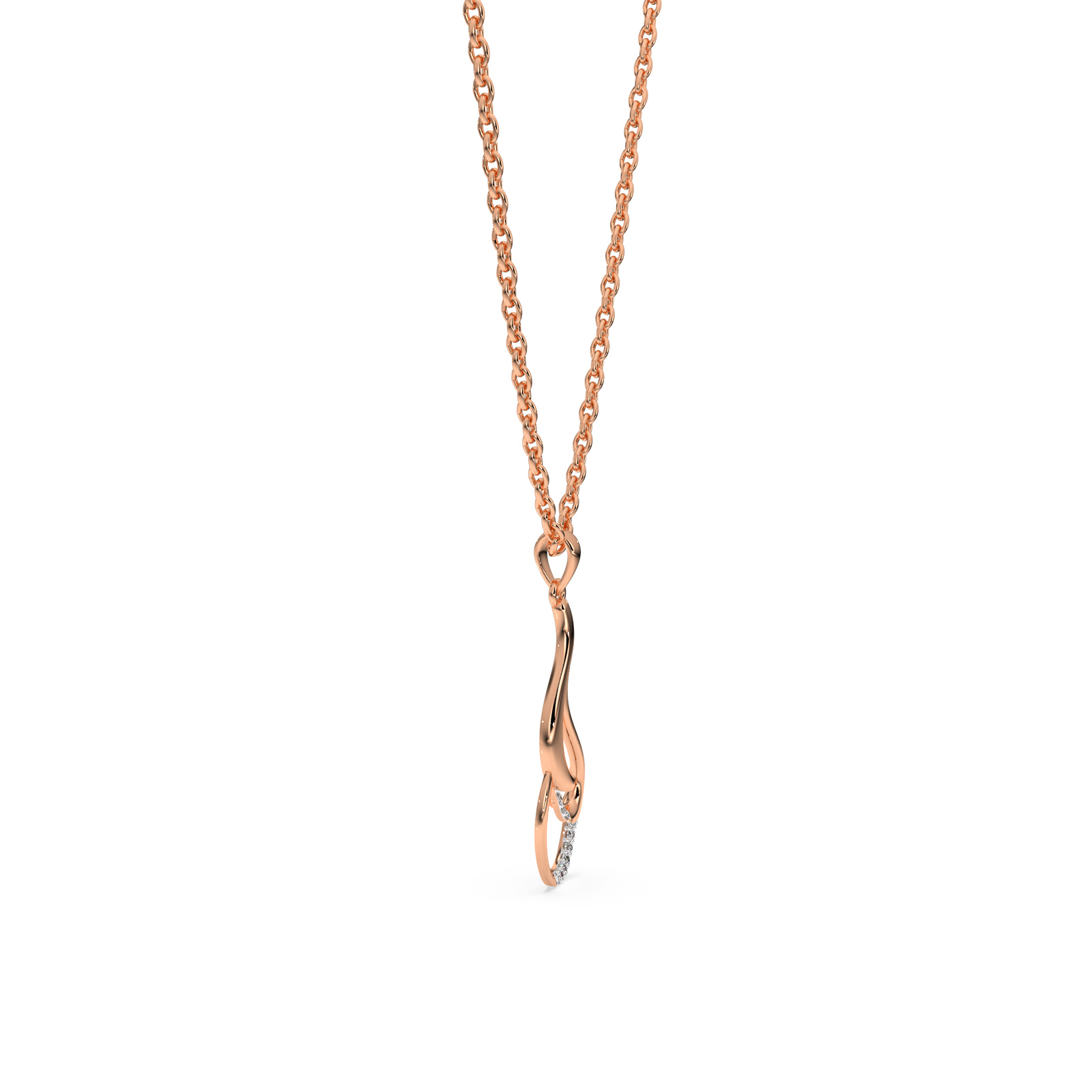 DIAMOND PENDANT 14CT
