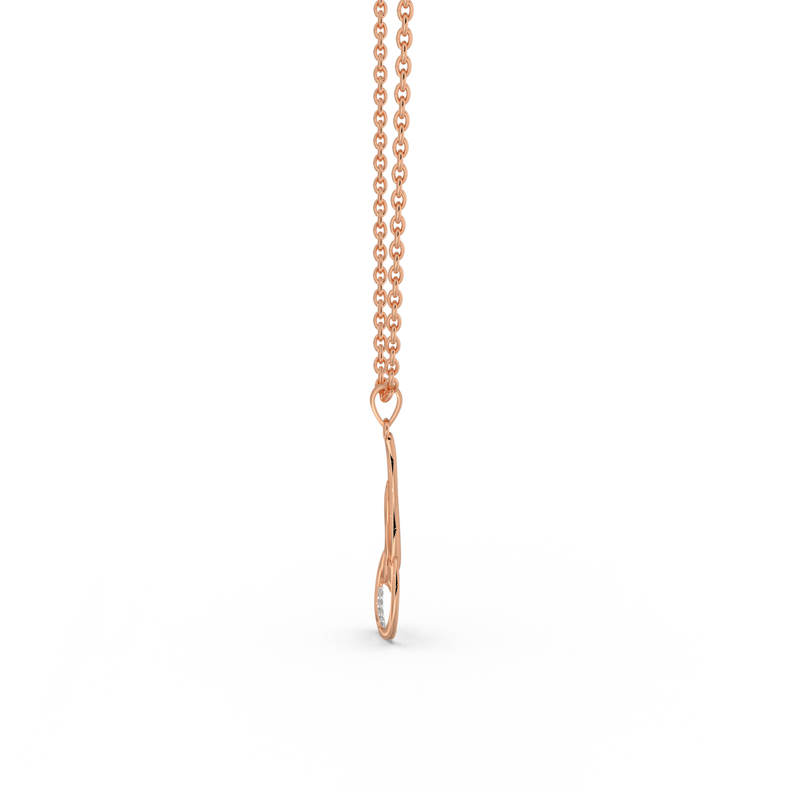 DIAMOND PENDANT 14CT