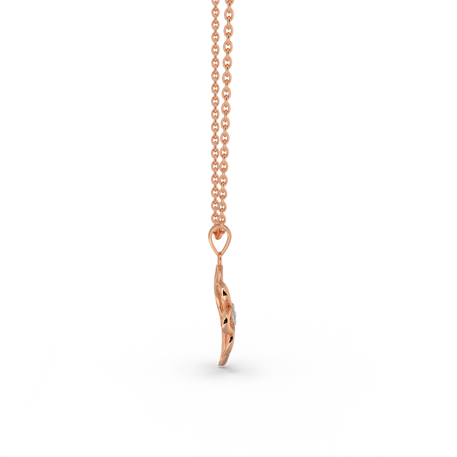 DIAMOND PENDANT 14CT