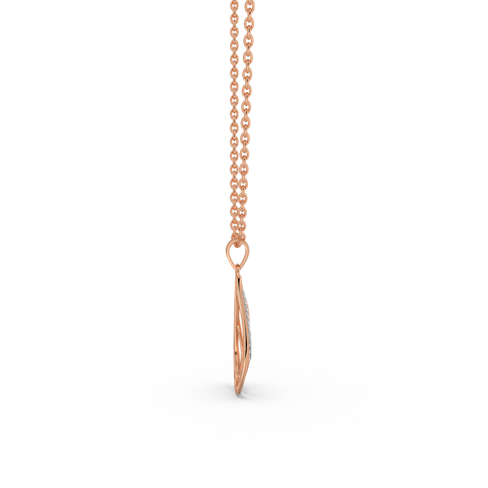 DIAMOND PENDANT 14CT